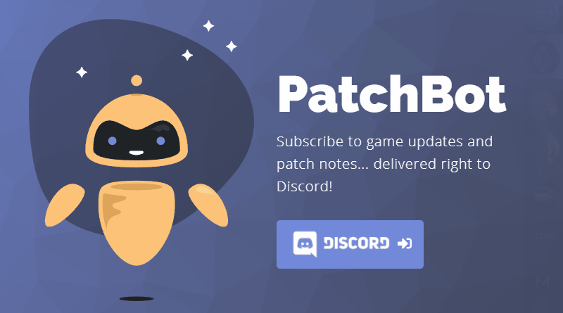 Step 1: Login to PatchBot.io with your Discord account.